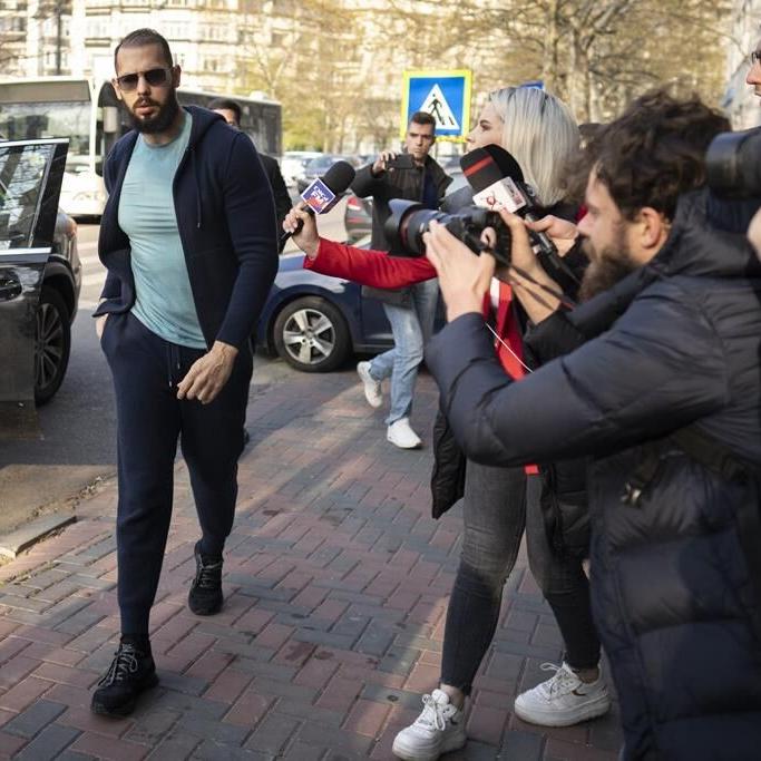 Social media star Andrew Tate charged with rape and human trafficking in Romania